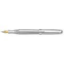 Picture of Laban Round Top Sterling Silver ST-9191-011 Fountain Pen Medium Nib