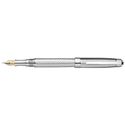 Picture of Laban Round Top Sterling Silver ST-9191-6 Fountain Pen Medium Nib