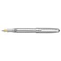 Picture of Laban Round Top Sterling Silver ST-9191-7 Fountain Pen Medium Nib
