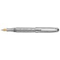 Picture of Laban Round Top Sterling Silver ST-9191-X Fountain Pen Medium Nib