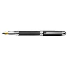 Picture of Laban Round Top Sterling Silver ST-9191-11 Fountain Pen Medium Nib