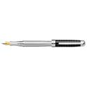 Picture of Laban Round Top Sterling Silver ST-9191-14 Fountain Pen Medium Nib