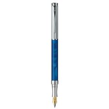 Picture of Laban Sterling Silver ST-920-1RN Blue Fountain Pen Medium Nib