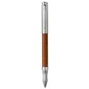 Picture of Laban Real Leather Sterling Silver ST-921-1RL Light Brown Rollerball Pen