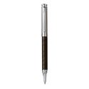 Picture of Laban Real Leather Sterling Silver ST-921-1RL Black Ballpoint Pen