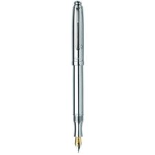 Picture of Laban Sterling Silver Crystal ST-881-0 Fountain Pen Medium Nib