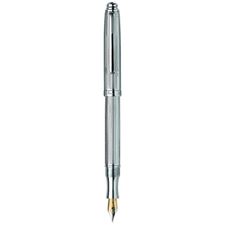Picture of Laban Sterling Silver Crystal ST-881-1 Fountain Pen Medium Nib