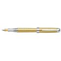 Picture of Laban Brass Metal Gold 9191-7 Fountain Pen Medium Nib