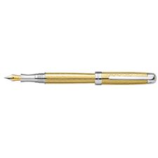 Picture of Laban Brass Metal Gold 9191-7 Fountain Pen Medium Nib