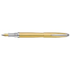 Picture of Laban Brass Metal Gold 940-1 Fountain Pen Medium Nib