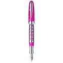 Picture of Laban Sterling Silver MB-300 Pink Lady Fountain Pen Medium Nib