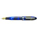 Picture of Laban Mento Blue Tornado Fountain Pen Medium Nib