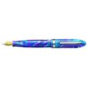 Picture of Laban Mento Purple Tornado Fountain Pen Medium Nib