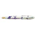 Picture of Laban Mento Ivory Purple Electric Fountain Pen Medium Nib