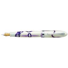 Picture of Laban Mento Ivory Purple Electric Fountain Pen Medium Nib