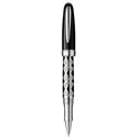 Picture of Laban Rhodium Plated MB-R200-1 Black Rollerball Pen