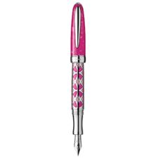 Picture of Laban Rhodium Plated MB-F200-1 Pink Lady Fountain Pen Medium Nib