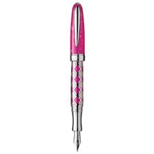 Picture of Laban Rhodium Plated MB-F200-2 Pink Lady Fountain Pen Medium Nib