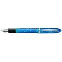 Picture of Laban Meno Coral Blue Resin Fountain Pen Medium Nib