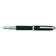 Picture of Laban Uptown Lines Overlap Black Fountain Pen Medium Nib