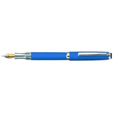 Picture of Laban Uptown Lines Straight Blue Fountain Pen Medium Nib