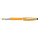 Picture of Laban Uptown Lines Straight Yellow Fountain Pen Medium Nib