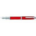 Picture of Laban Uptown Lines Overlap Red Fountain Pen Medium Nib