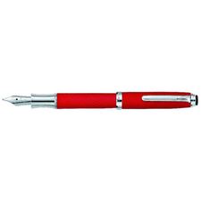 Picture of Laban Uptown Lines Overlap Red Fountain Pen Medium Nib