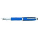 Picture of Laban Uptown Lines Overlap Blue Fountain Pen Medium Nib