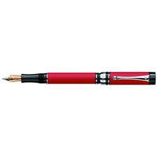 Picture of Laban Germana Rubber Red Fountain Pen Medium Nib