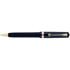 Picture of Omas Arte Italiana Sparkles Dark Blue with Gold Trim Ballpoint Pen