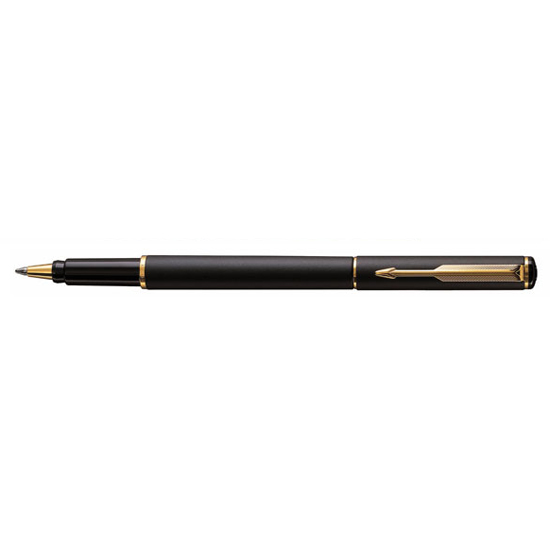 Excellent Parker Urban Series Ballpoint Pen Matte Black Gold Trim 0.7mm Gift Box 