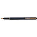 Picture of Parker Rialto Matte Navy Gold Trim Fountain Pen Medium Nib