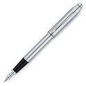 Picture of Cross Townsend Lustrous Chrome Fountain Pen Medium Nib