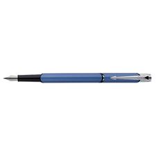 Picture of Parker Facet Blue Fountain Pen Medium Nib