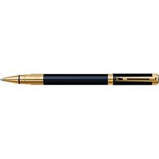 Picture of Waterman Perspective Black Gold Trim Rollerball Pen