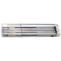 Picture of Jac Zagoory Scroll Pen Ballpoint Refills 5 Pieces Blue