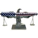 Picture of Jac Zagoory Pen Holder Legal Eagle Scales