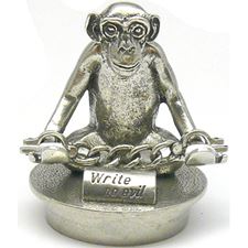 Picture of Jac Zagoory Mini Pen Holder Write No Evil