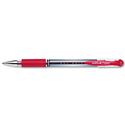 Picture of Uni-ball Signo Gel Grip Rollerball Pen Red Medium Point (Dozen)