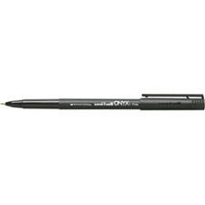 Picture of Uni-ball Onyx Rollerball Pen Fine Point Black (Dozen)