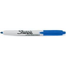 Picture of Sharpie Retractable Fine Point Permanent Marker Blue (Dozen)