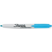 Picture of Sharpie Retractable Fine Point Permanent Marker Turquoise (Dozen)