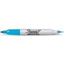 Picture of Sharpie Twin Tip Marker Turquoise (Dozen)