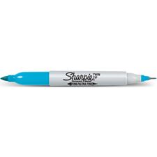 Picture of Sharpie Twin Tip Marker Turquoise (Dozen)