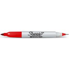 Picture of Sharpie Twin Tip Marker Red (Dozen)