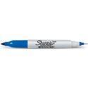 Picture of Sharpie Twin Tip Marker Blue (Dozen)