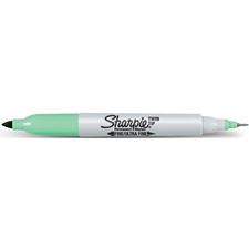 Picture of Sharpie Twin Tip Marker Mint (Dozen)