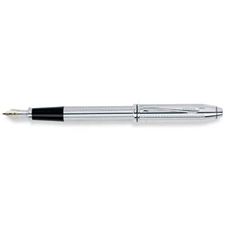 Picture of Cross Townsend Platinum Plated Fountain Pen Medium Nib