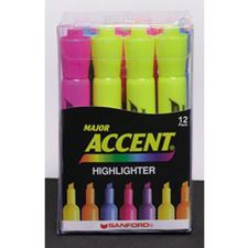 Picture of Sharpie Accent Tank Style Highlighter Assorted (Dozen)